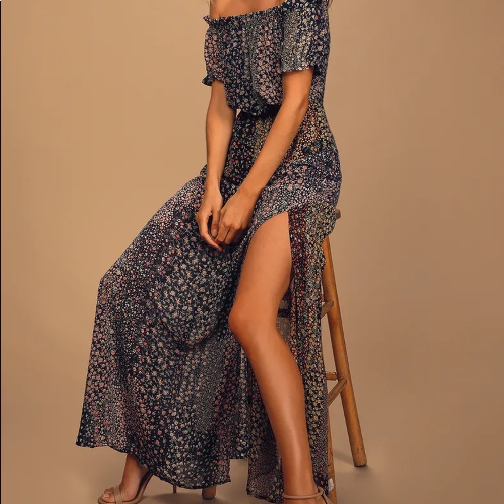 Floral maxi dress